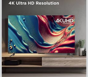 Tv 65” 4k QLED smart tv ( read description )