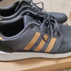 Gold and Gray Addidas Size 10 In Women's 