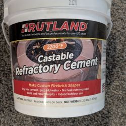 Rutland Castable Refractory Cement 