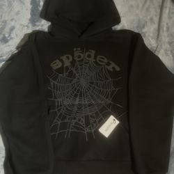 Black Phantom Sp5der hoodie