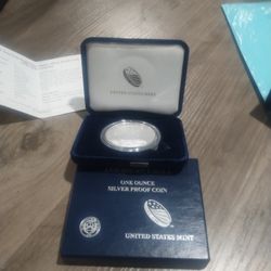  American Eagle One Ounce Silver Proof Coin 