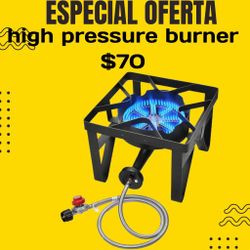 Quemador De Llama Alta Para Poner Cazos Vaporeras Tamalera Discos Outdoor Cooking Stove 