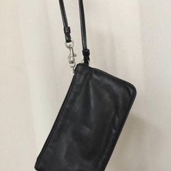 Coach Leather Wristlet 