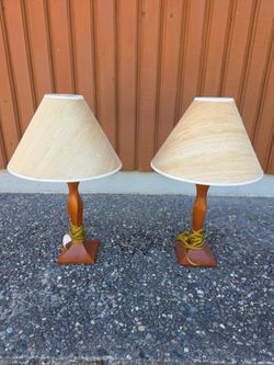 Two Bedroom lamps