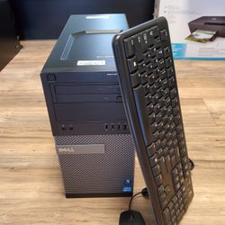 Dell  OPTIPLEX 980, INTEL QUAD CORE i7-3.40GHz,  1TB HDD, 8 GB MEMORY,  Windows 10 OS , DVD RW, GTX 6456
