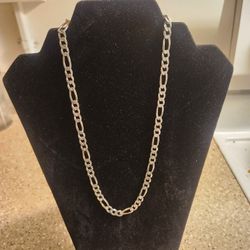 Sterling Silver Necklace 20" Inch  (925) Italy  Rogers &hollands 