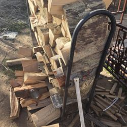 Stack of Oak Wood