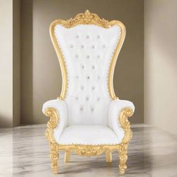 White and Gold Throne