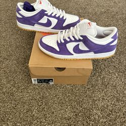 Nike SB Dunk Low ISO Court Purple Size 10