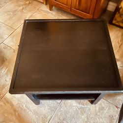 Black Side Table 