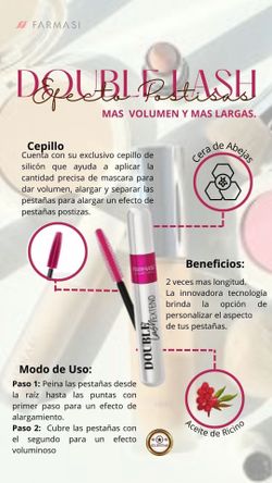 Máscara de ojos doble