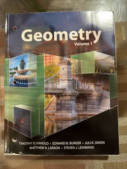 Geometry Volume 1 Book