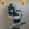 NY ANTIQUE BARBER CHAIRS 