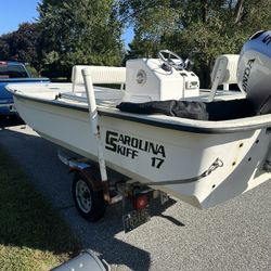 1992 Carolina skiff 17’
