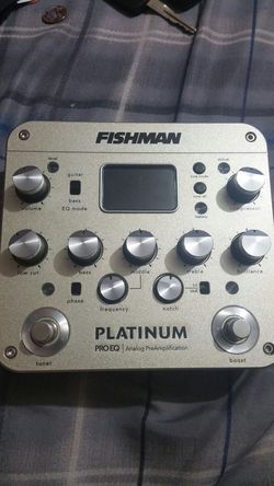 Fishman platinum pro eq