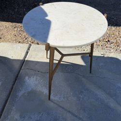 Marble Side Table 
