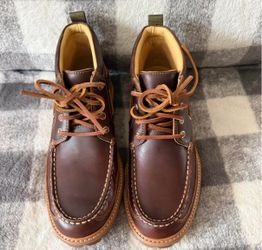 Sperry Gold Cup Leather Boots size 8 men