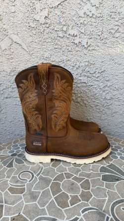 WORK BOOTS ARIAT SOFT TOE WATERPROOF SIZE 9 MENS