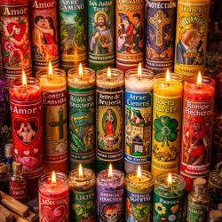 Lectura De Cartas Y Veladoras Preparadas 