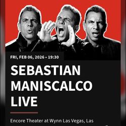 TONIGHT 2/6 At 7:30PM AT THE WYNN