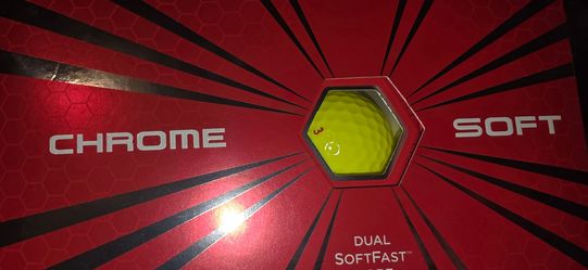 Callaway chrome soft yellow