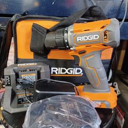 rigid drill with charger no battery
