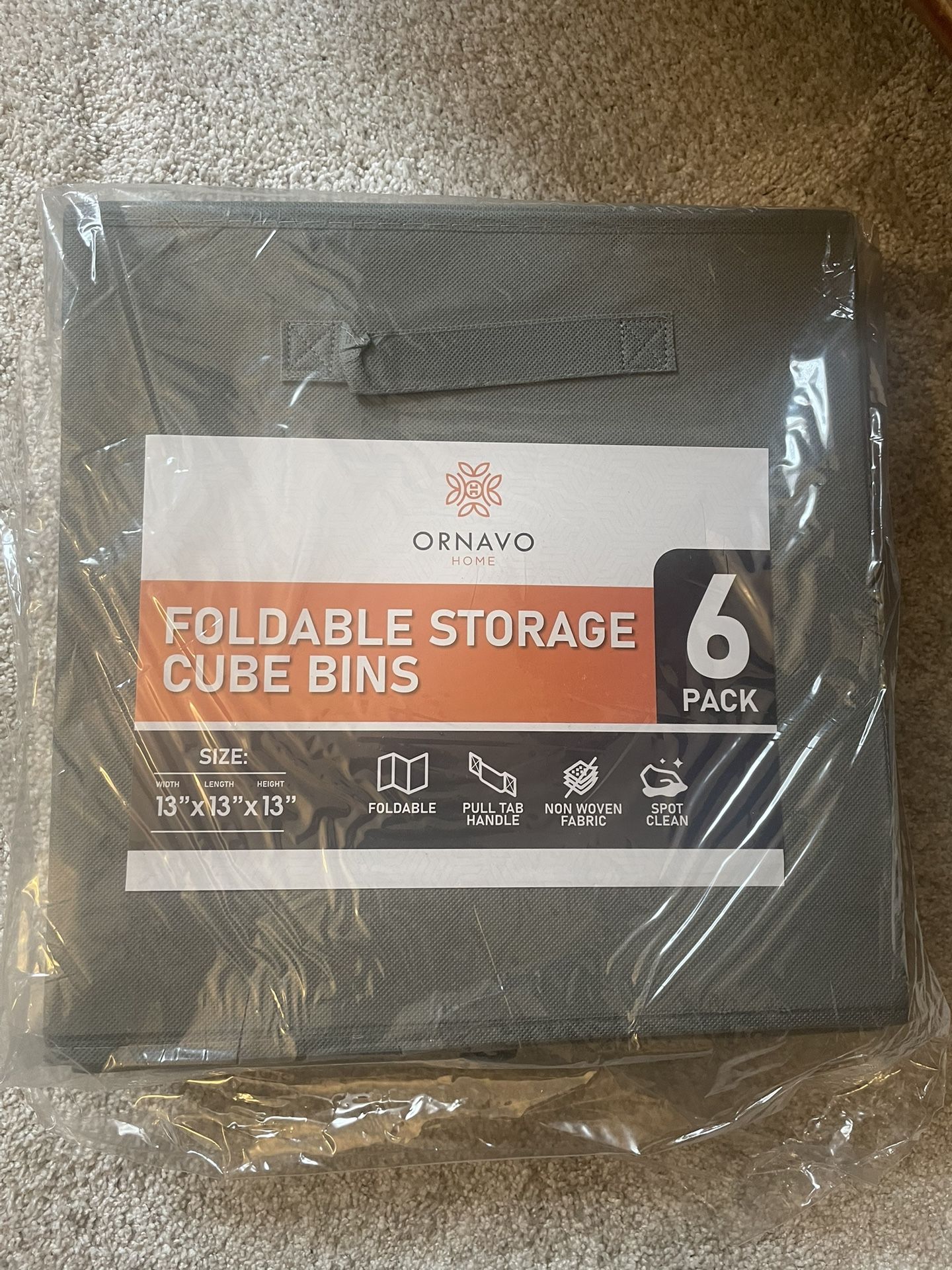 STORAGE CUBE BINS