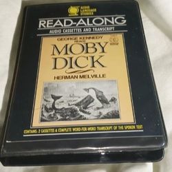 "Moby Dick" by Herman Melville Audio Cassettes and Transcript Read by George Kennedy