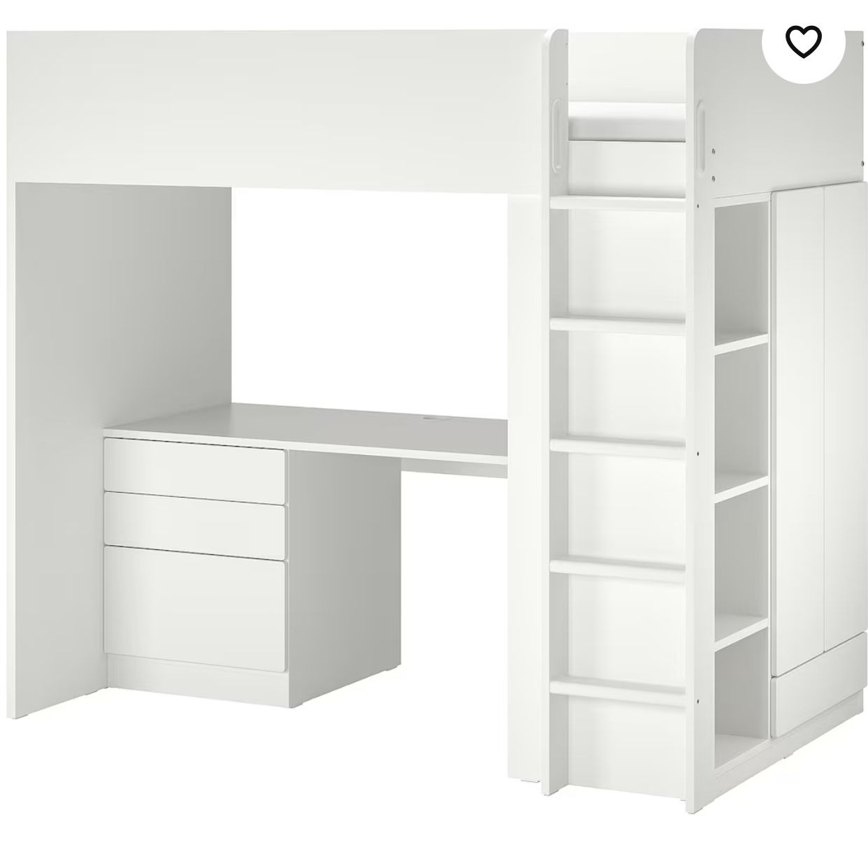 IKEA SMÅSTAD LOFT BED (USED) 