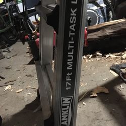 Franklin 17ft multi-position aluminum ladder