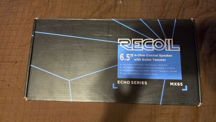 RECOIL 6.5 4-OHM Speakers