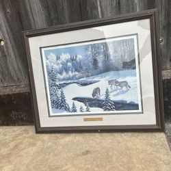 1992-93 California DU AOTY “On The Prowl” By Robert Richert Ducks Unlimited