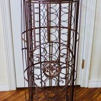 Twenty Seven Bottle Wine Rack With Table Top Attachment