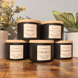 All Natural 100% Soy Wax Candles 8oz/4oz