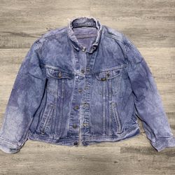 Vintage 90s Lee Rider Jean Denim Jacket Men’s L DISTRESSED Wash PATD-153438