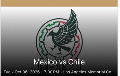 Mexico Vs Chile