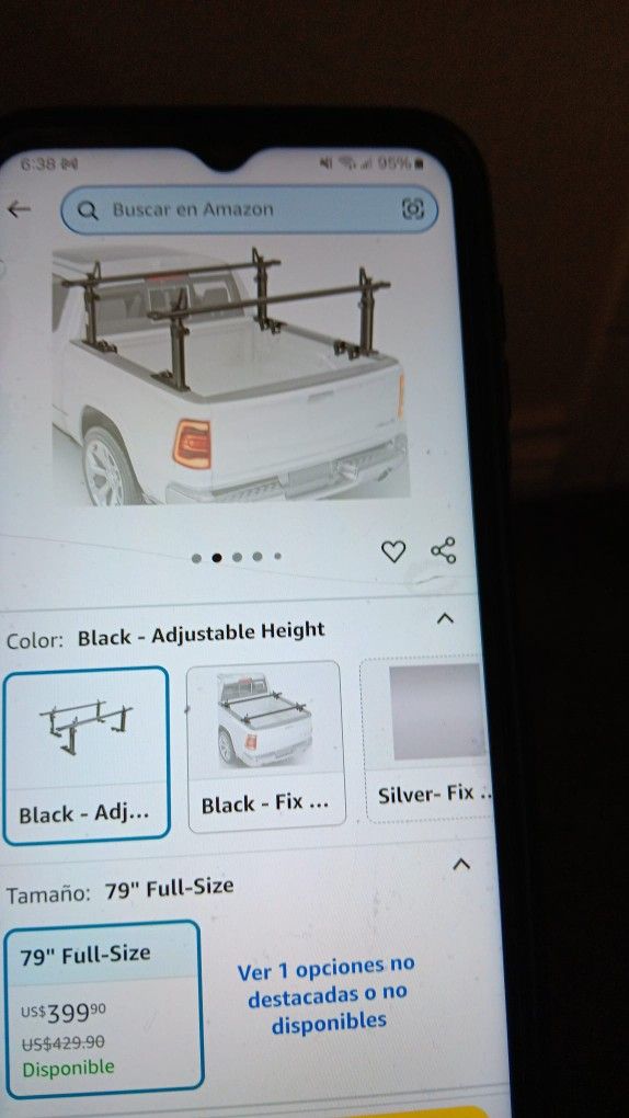 New In Box Aluminum Truck Rack$265obo