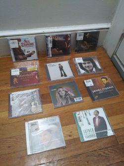 11 Sealed CDs Mixture Of Neil Diamond, Country Music, And More