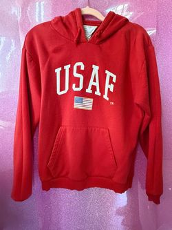 Red hoodie