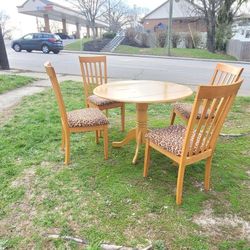 Table With 4 