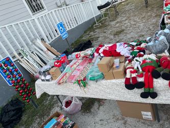 YARD SALE TODAY 10/24/26