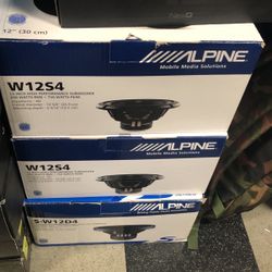 Alpine W12s4 Subwoofer On Sale Today For 69.99 