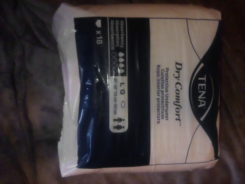 TENA DRY COMFORT PROTECTIVE UNDERWEAR