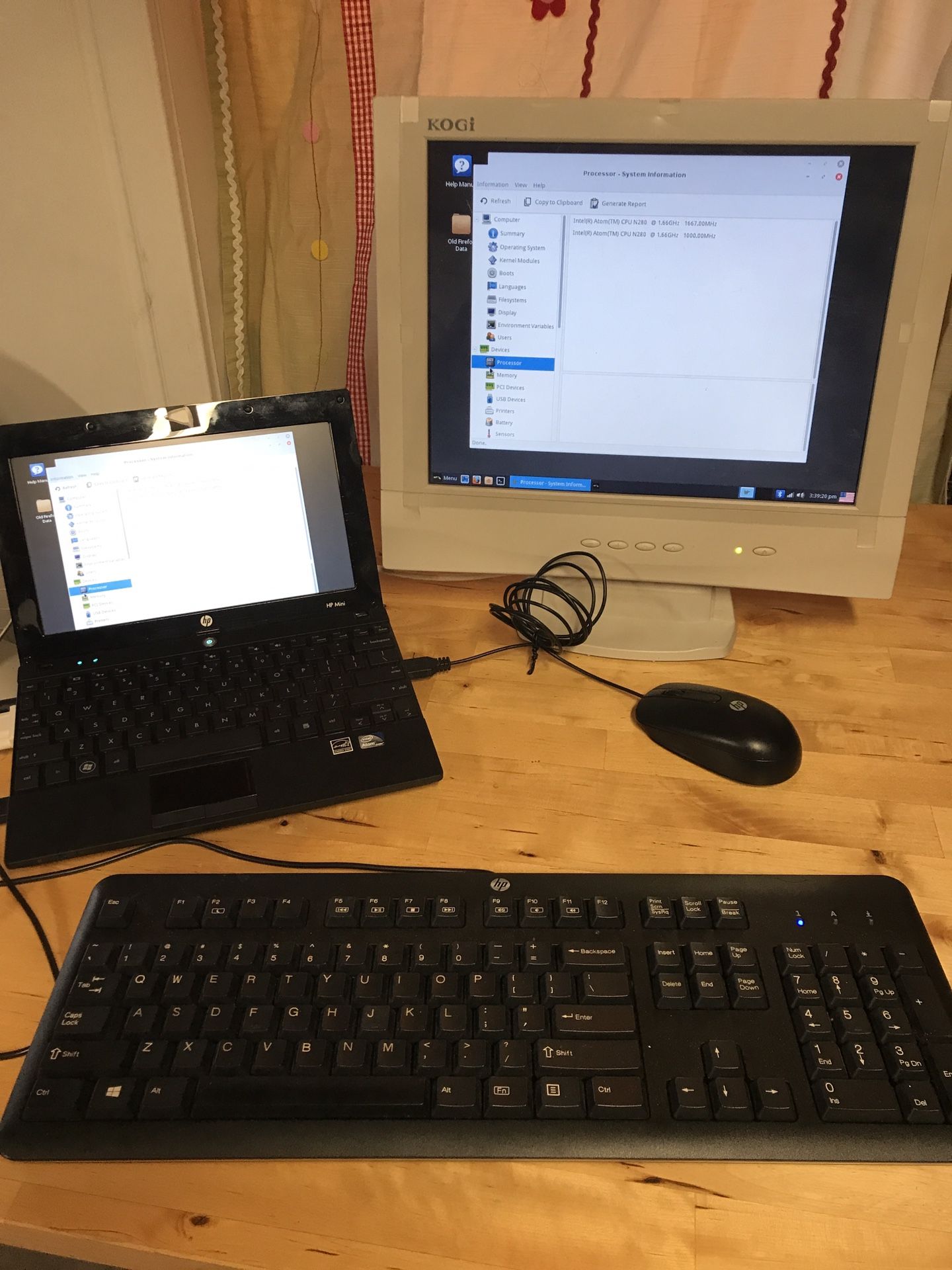 HP Mini 5101 With Linux Lite Installed and Free Accessories