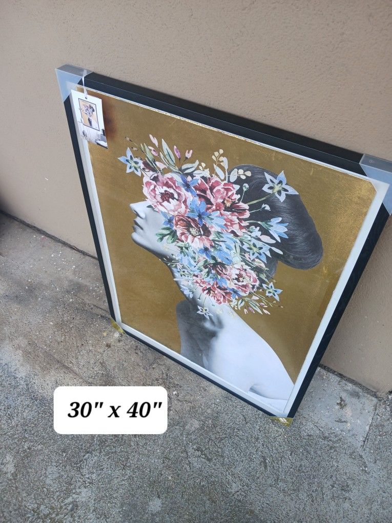 Stunning Large Glam Art