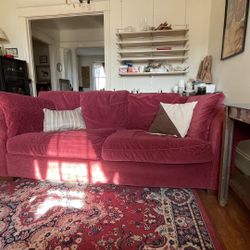 Good Condition- Red Couch