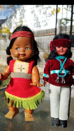 Native American doll lot