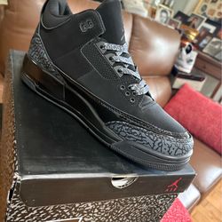 Jordan 3 black cats Men’s 9,10,11