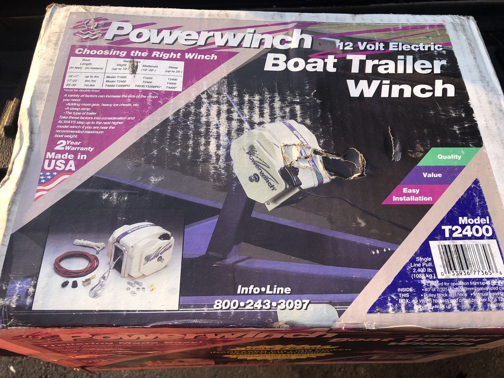 Power Winch T2400