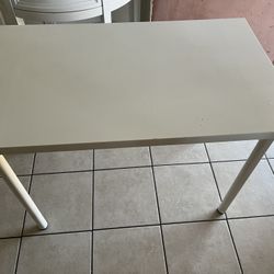 White Table